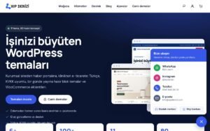 Chat Deck sitede: WhatsApp, Instagram, telefon, e-posta ve destek kısayolları
