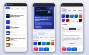 Feed Deck paylaşım masası telefonda: liste, kart ve hazır metin