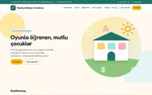 Rota Eğitim Anaokulu konsepti ana sayfa