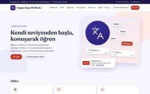 Rota Eğitim Dil okulu konsepti ana sayfa