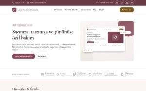 Rota Kurumsal Güzellik & kuaför konsepti ana sayfa