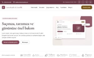 Rota Kurumsal Güzellik & kuaför konsepti ana sayfa