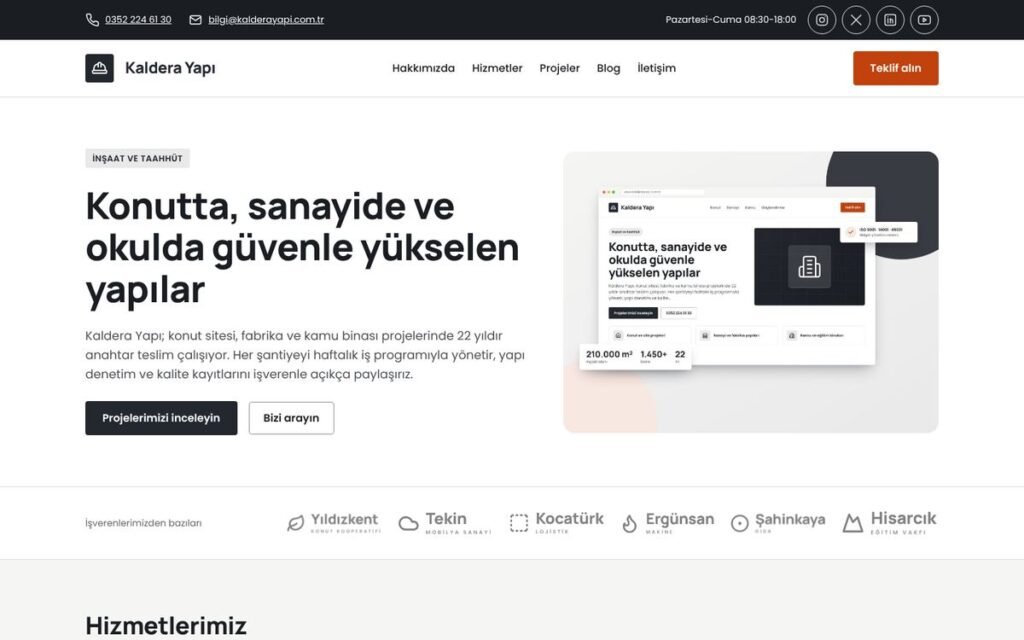 İnşaat & yapı konsepti