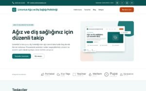 Rota Kurumsal Diş & sağlık kliniği konsepti ana sayfa
