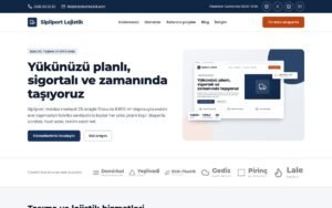 Rota Kurumsal Lojistik & nakliye konsepti ana sayfa