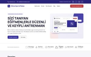Rota Kurumsal Spor & pilates konsepti ana sayfa