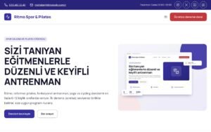 Rota Kurumsal Spor & pilates konsepti ana sayfa