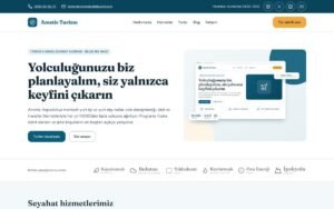 Rota Kurumsal Turizm & seyahat konsepti ana sayfa