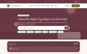 Rota Rehber Düğün rehberi konsepti ana sayfa