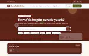 Rota Rehber Mekân rehberi konsepti ana sayfa