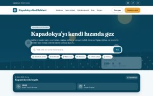 Rota Rehber Gezi rehberi konsepti ana sayfa