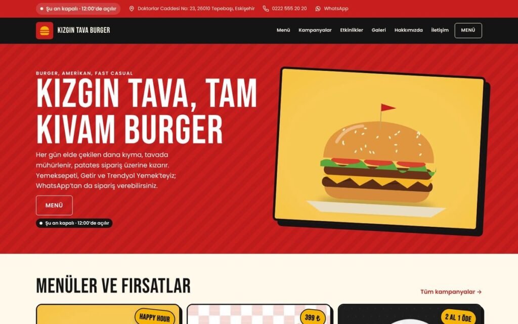 Burger konsepti