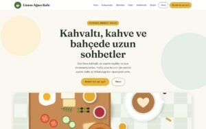 Rota Restoran Gündüz kafe konsepti ana sayfa
