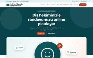 Rota Sağlık Diş kliniği konsepti ana sayfa