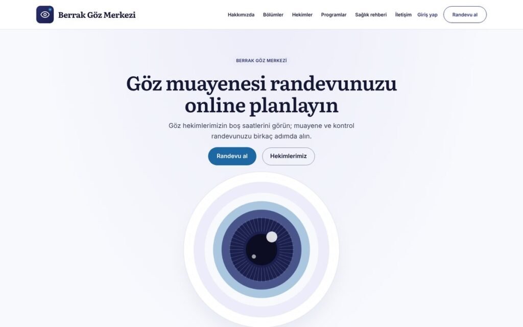 Göz merkezi konsepti