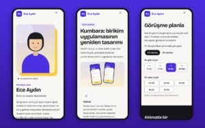 Rota Serbest telefonda: ana sayfa, proje ve görüşme planlama