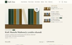 Rota Yazar Kitap ve edebiyat konsepti ana sayfa