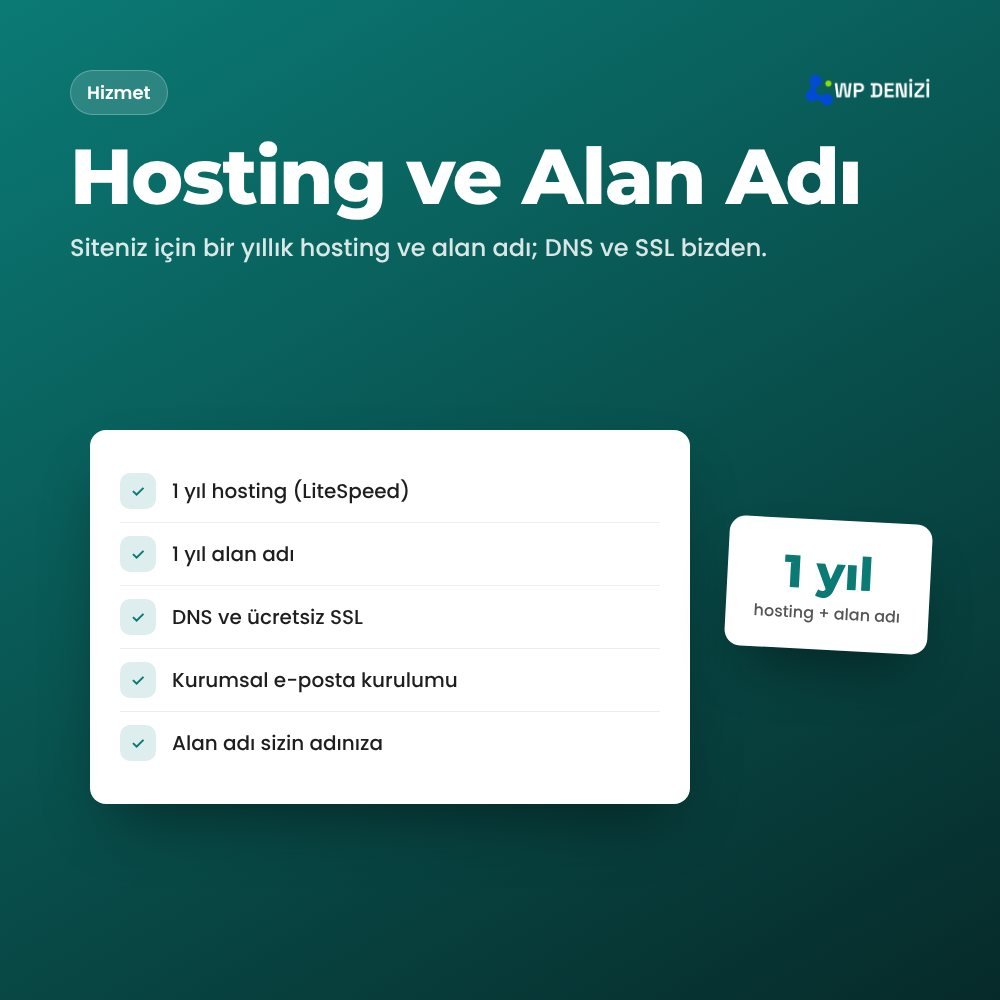 Hosting ve Alan Adı